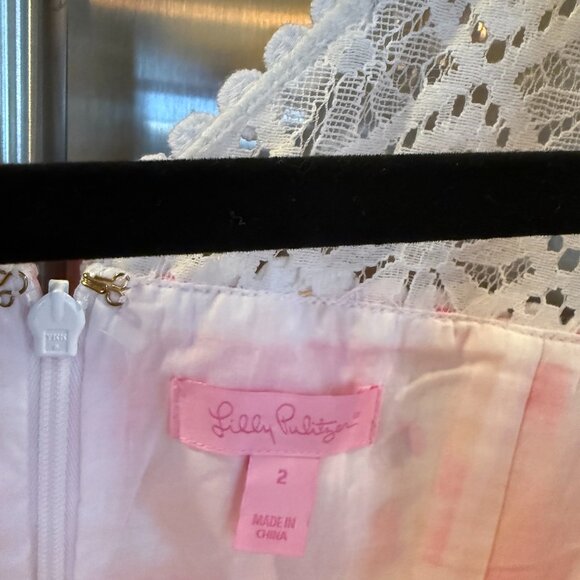 LILLY PULITZER DRESS, SIZE 2 - Picture 3 of 3